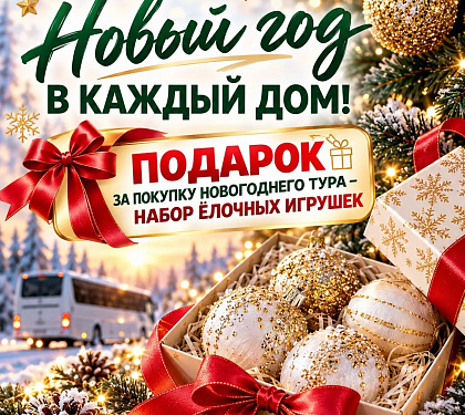 Новогодние туры 2026-2027 из Тулы